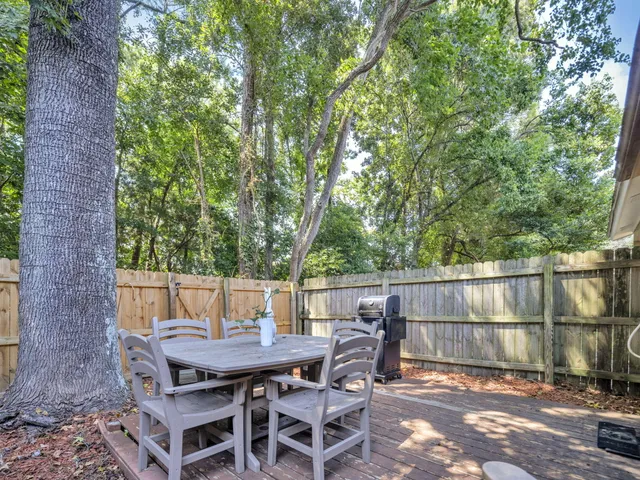 a view of balcony and patio
