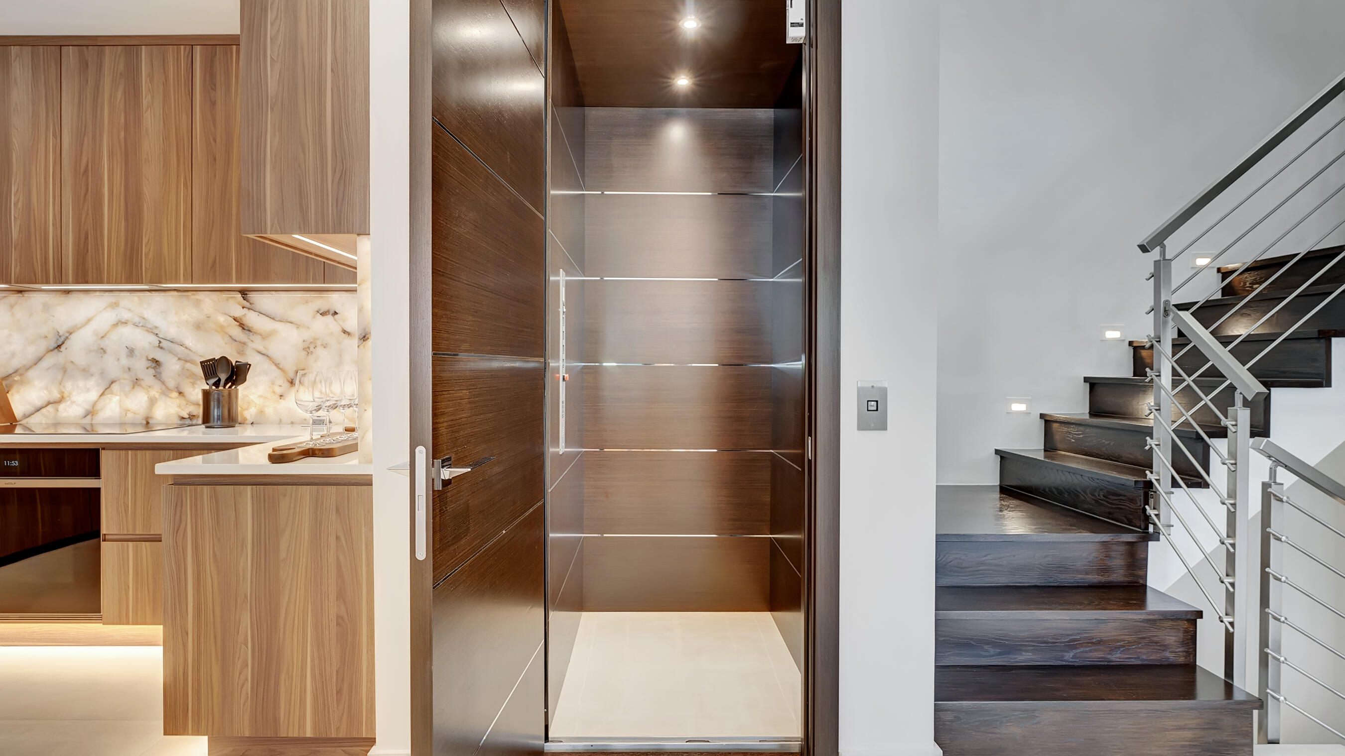 462 East Boca Raton Road Boca Raton, FL 33432 - Photo 7 of 43 Custom Panelled High Speed Elevator