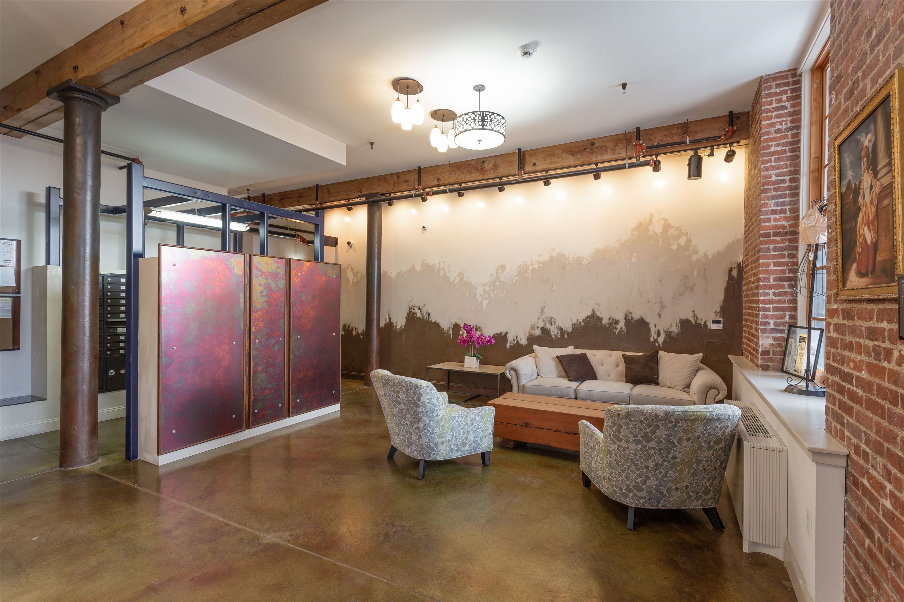 154 Ave East, Unit A501 Bayonne, NJ 07002 - Photo 12 of 19 a living room with furniture and a large window