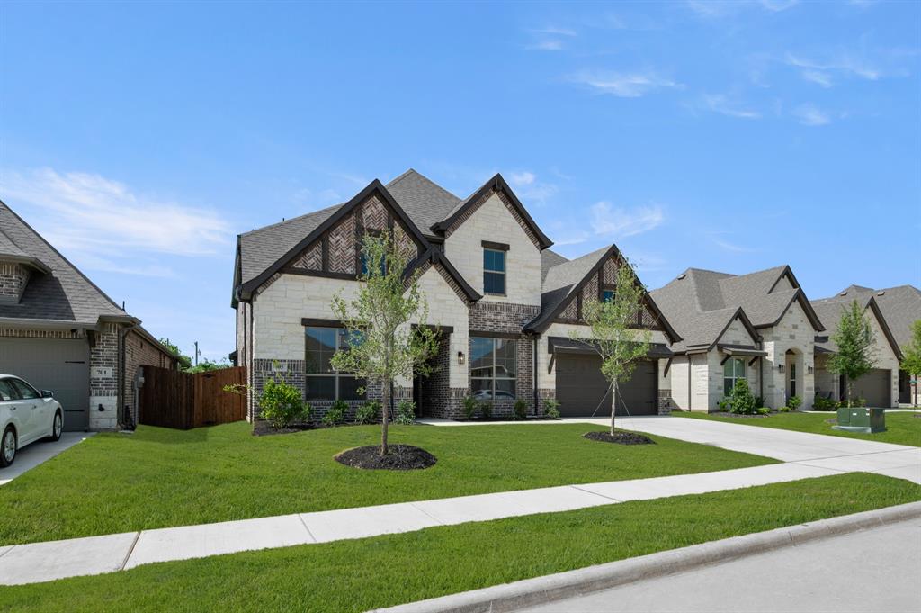 705 Seahawk Street Joshua, TX 76058 - Photo 2 of 28 DFW-Mockingbird Hills-Concept 3473-705 Seahawk Street-Front Exterior-Risewell Homes-2