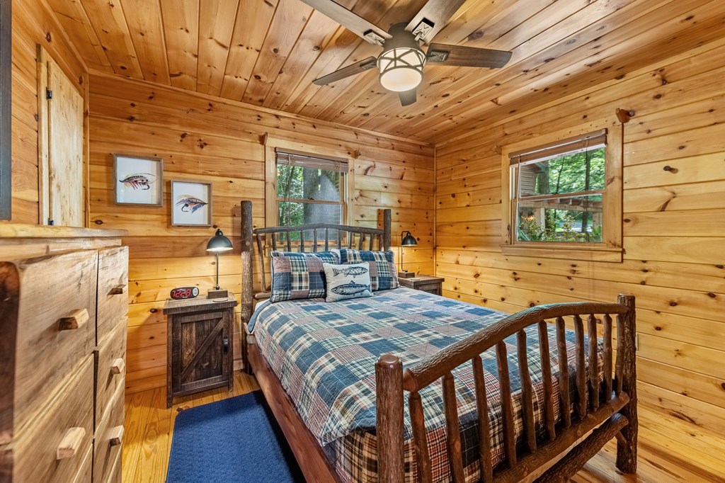 77 Old Covered Bridge Road Cherry Log, GA 30522 - Photo 34 of 96 Lower level bedroom