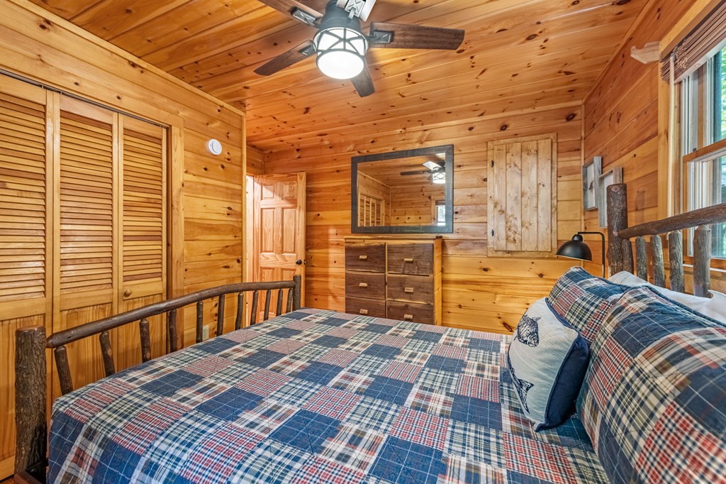 77 Old Covered Bridge Road Cherry Log, GA 30522 - Photo 35 of 96 Lower level bedroom