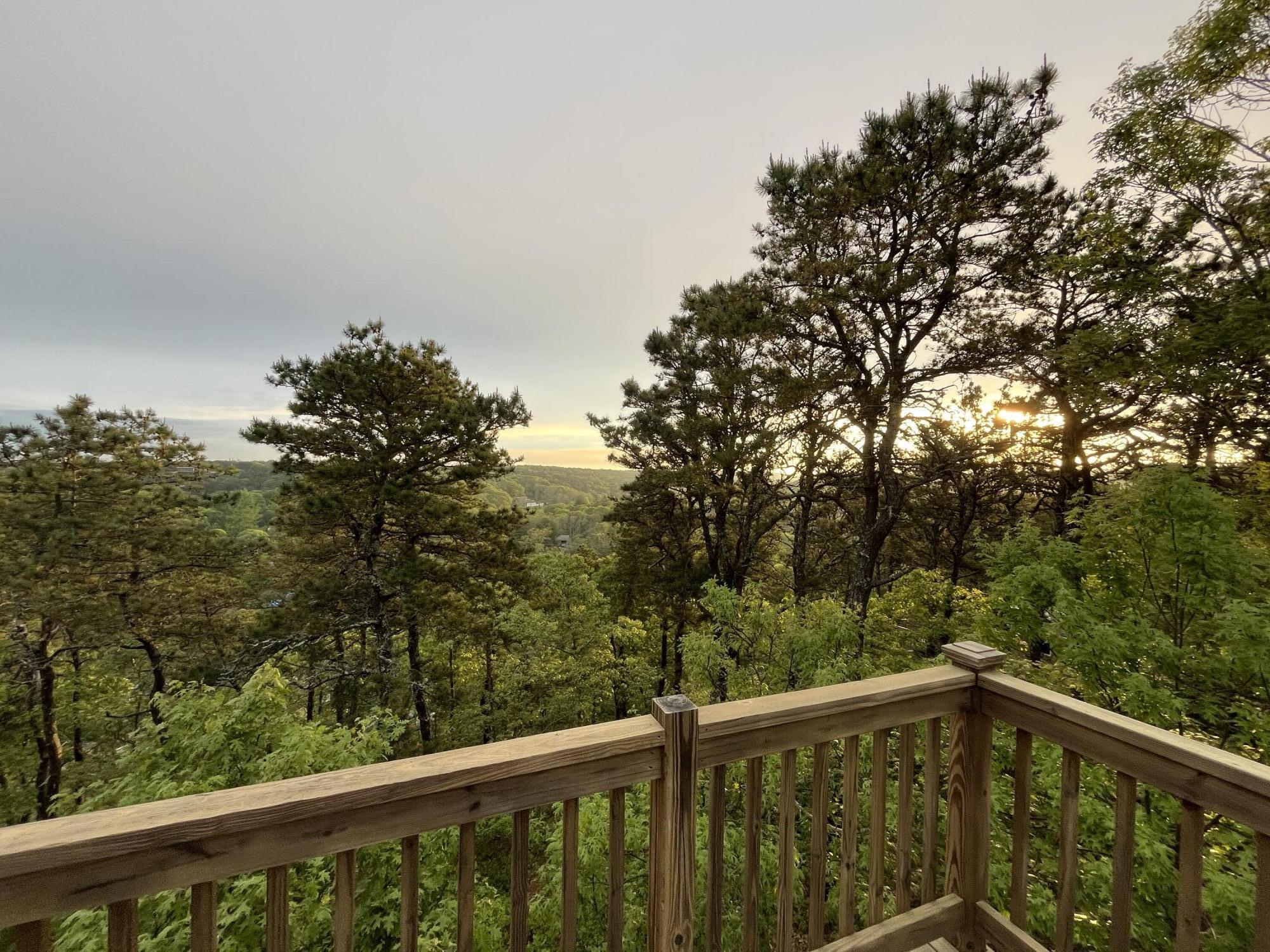 9 Kinnikinnick Road Truro, MA 02666 - Photo 28 of 38 HILL TOP VIEW FROM GUEST HOUSE DECK