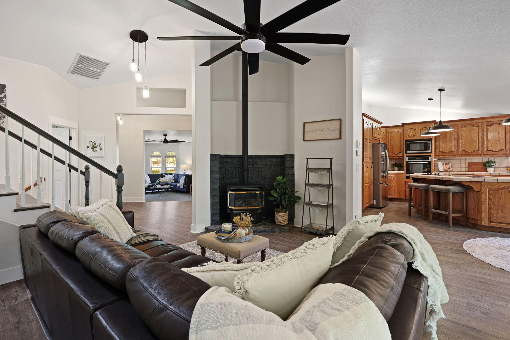21791 Wilcox Road Red Bluff, CA 96080 - Photo 7 of 135 Family Room with Fireplace