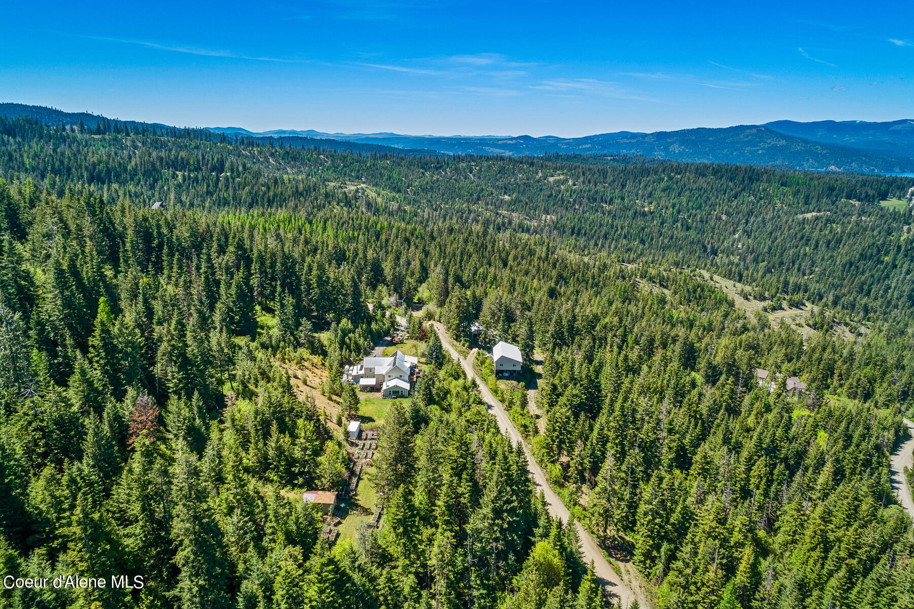 9338 South Caribou Ridge Road Harrison, ID 83833 - Photo 36 of 45 Aerial_9338SCaribouRidgeRd-3