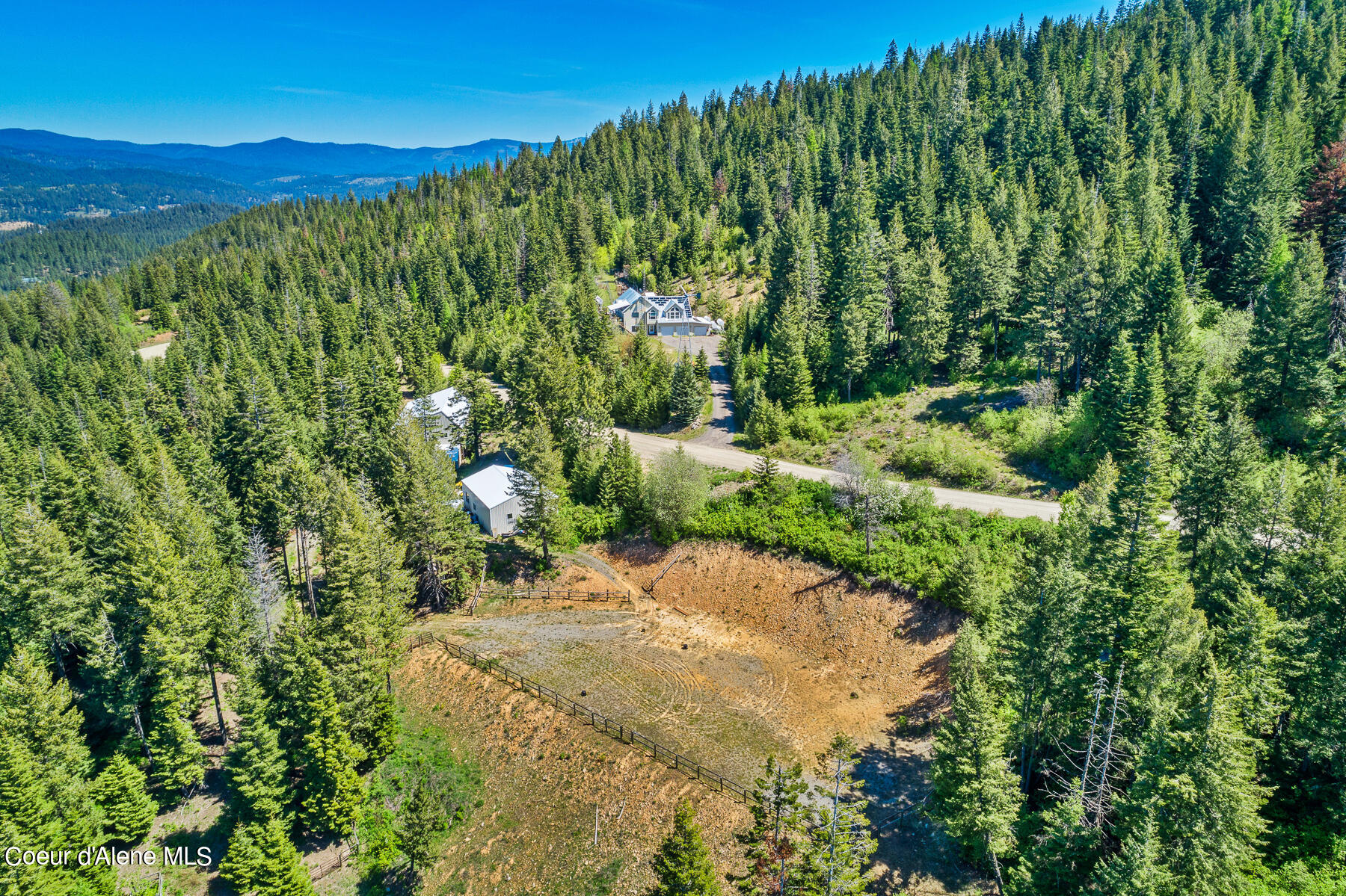 9338 South Caribou Ridge Road Harrison, ID 83833 - Photo 42 of 45 Aerial_9338SCaribouRidgeRd-11