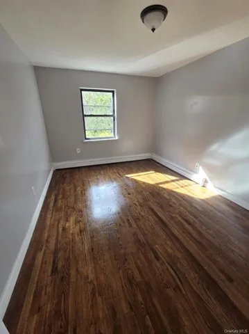 wooden floor in a room