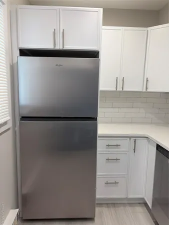 a close view of closet