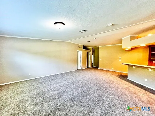 a view of empty room