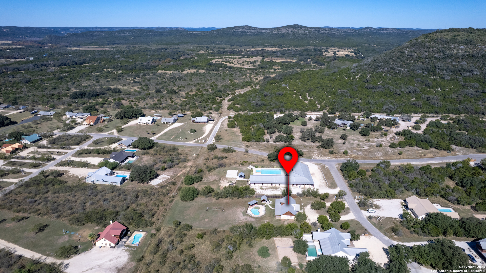 38 Mountain Laurel Lane Concan, TX 78838 - Photo 44 of 48 a view of city and mountain