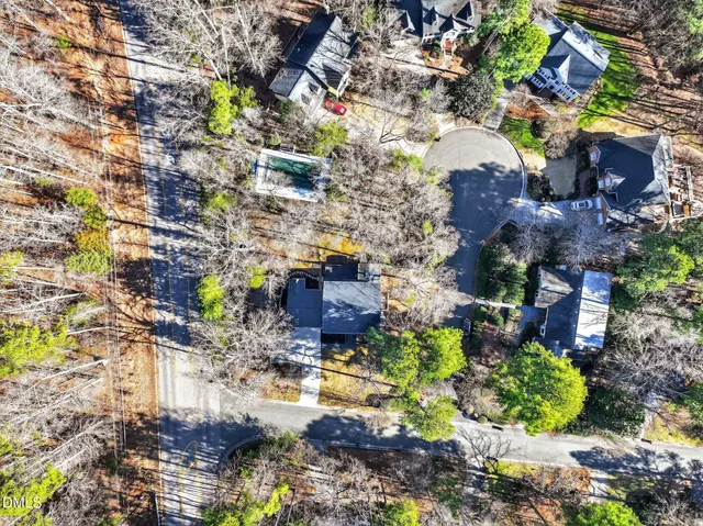 a bird view of building