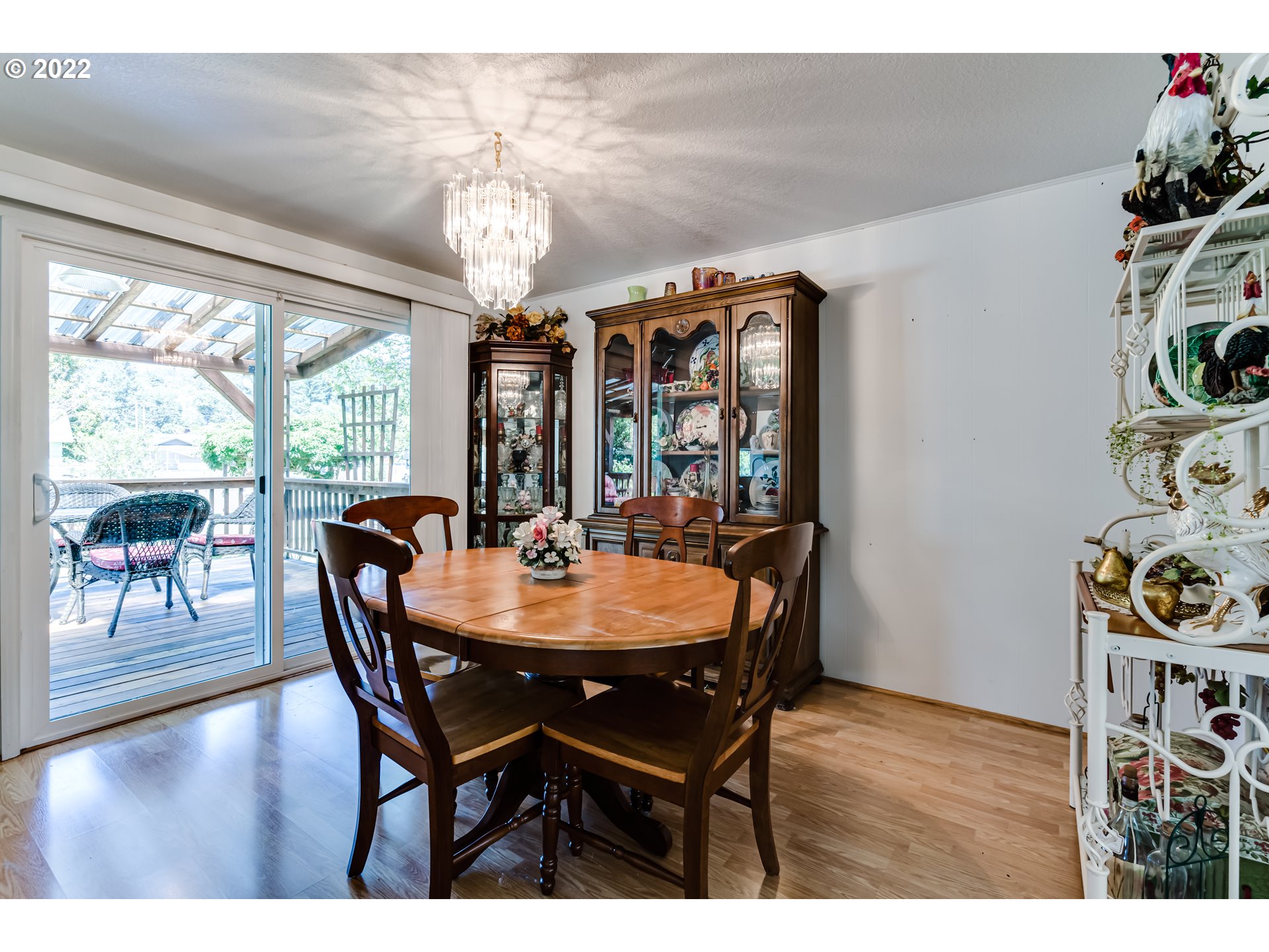 37833 Camp Creek Road Springfield, OR 97478 - Photo 5 of 32 a view of a dining room with furniture window and outside view
