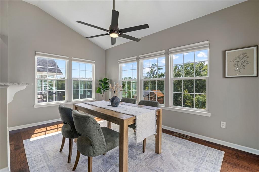 174 Cimarron Drive Coraopolis, PA 15108 - Photo 21 of 50 a view of a dining room with furniture window and outside view