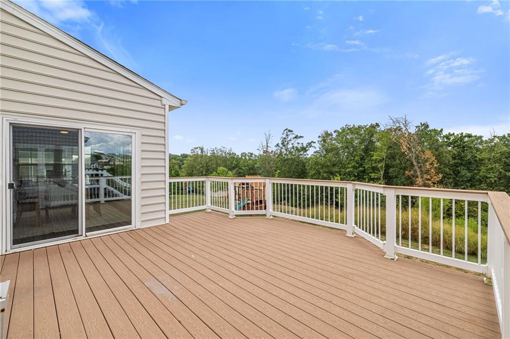 174 Cimarron Drive Coraopolis, PA 15108 - Photo 22 of 50 a view of a wooden deck