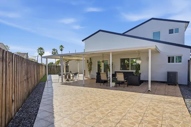 a entryway of the house