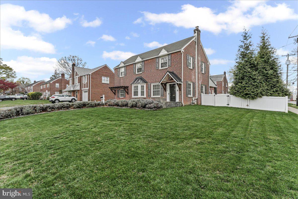 200 Fairview Road Springfield, PA 19064 - Photo 2 of 43 a front view of a house with a yard