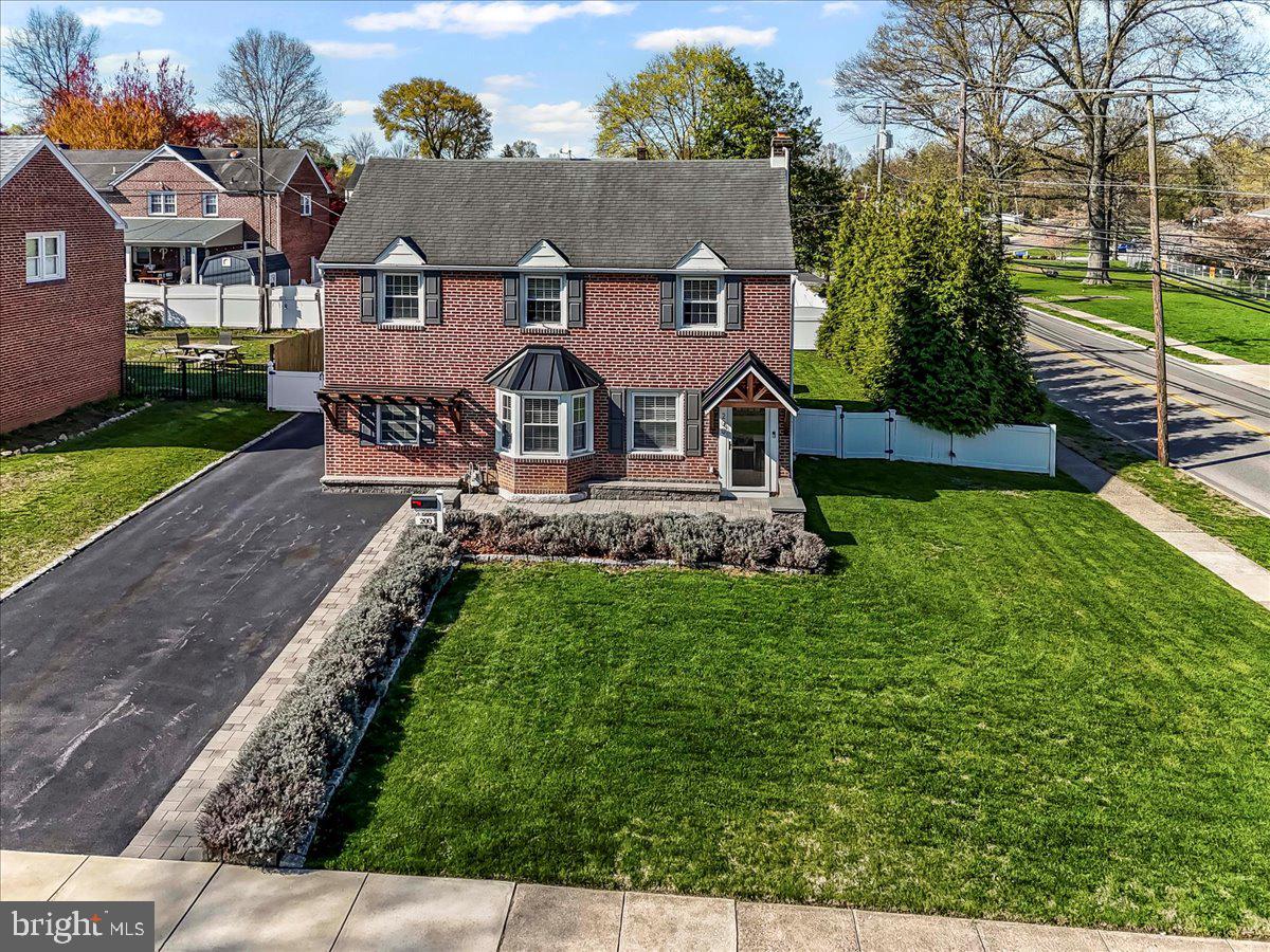 200 Fairview Road Springfield, PA 19064 - Photo 6 of 43 front view of a house with a yard