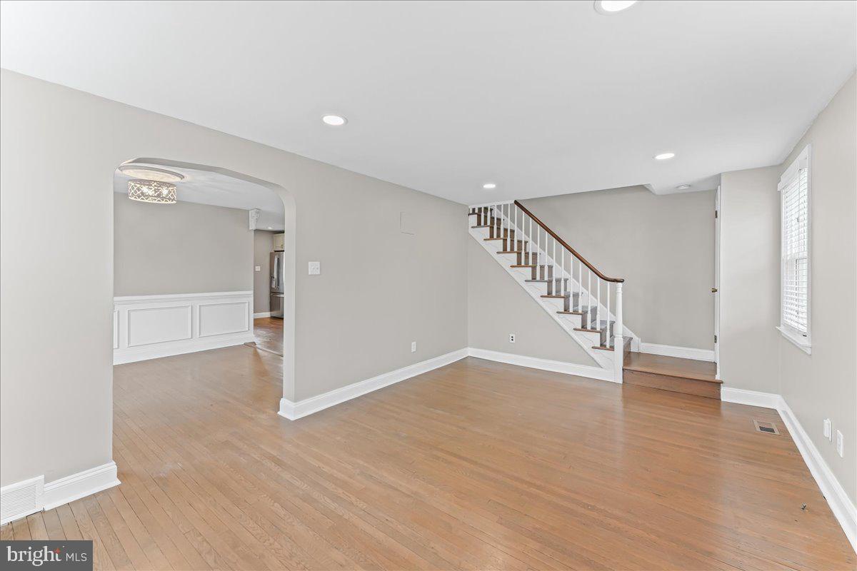 200 Fairview Road Springfield, PA 19064 - Photo 8 of 43 a view of an entryway with wooden floor