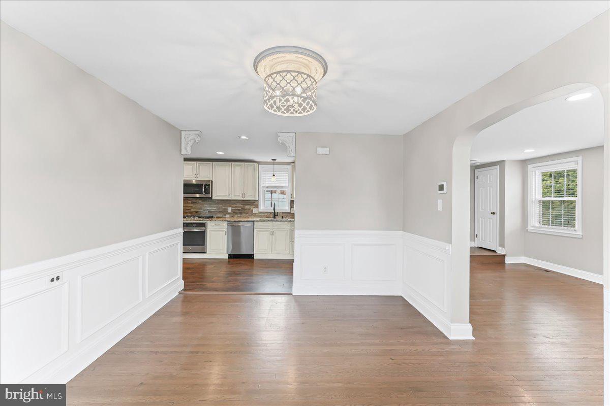200 Fairview Road Springfield, PA 19064 - Photo 10 of 43 a view of kitchen with wooden floor