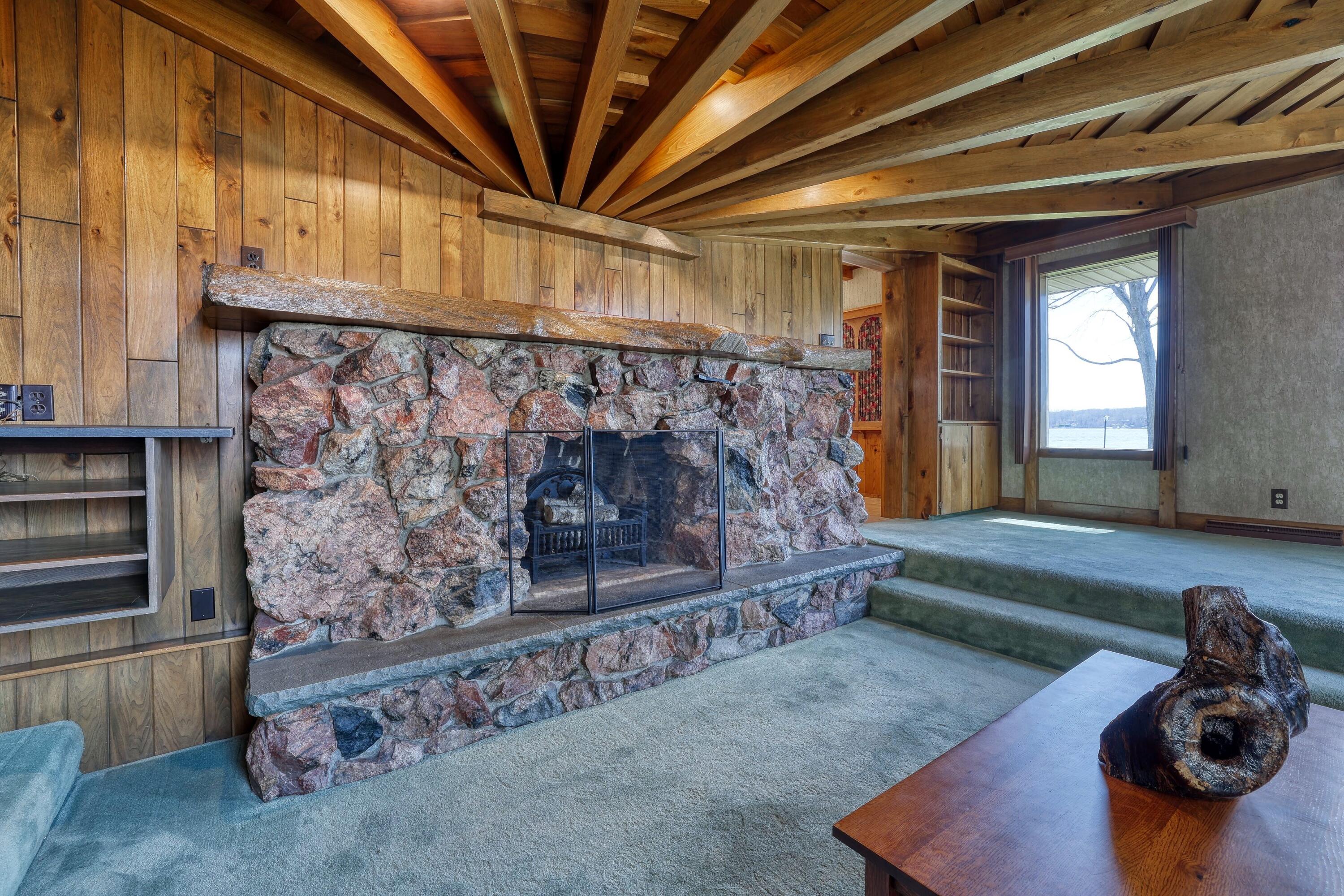 37909 Valley Road Summit, WI 53066 - Photo 15 of 62 Natural Fireplace