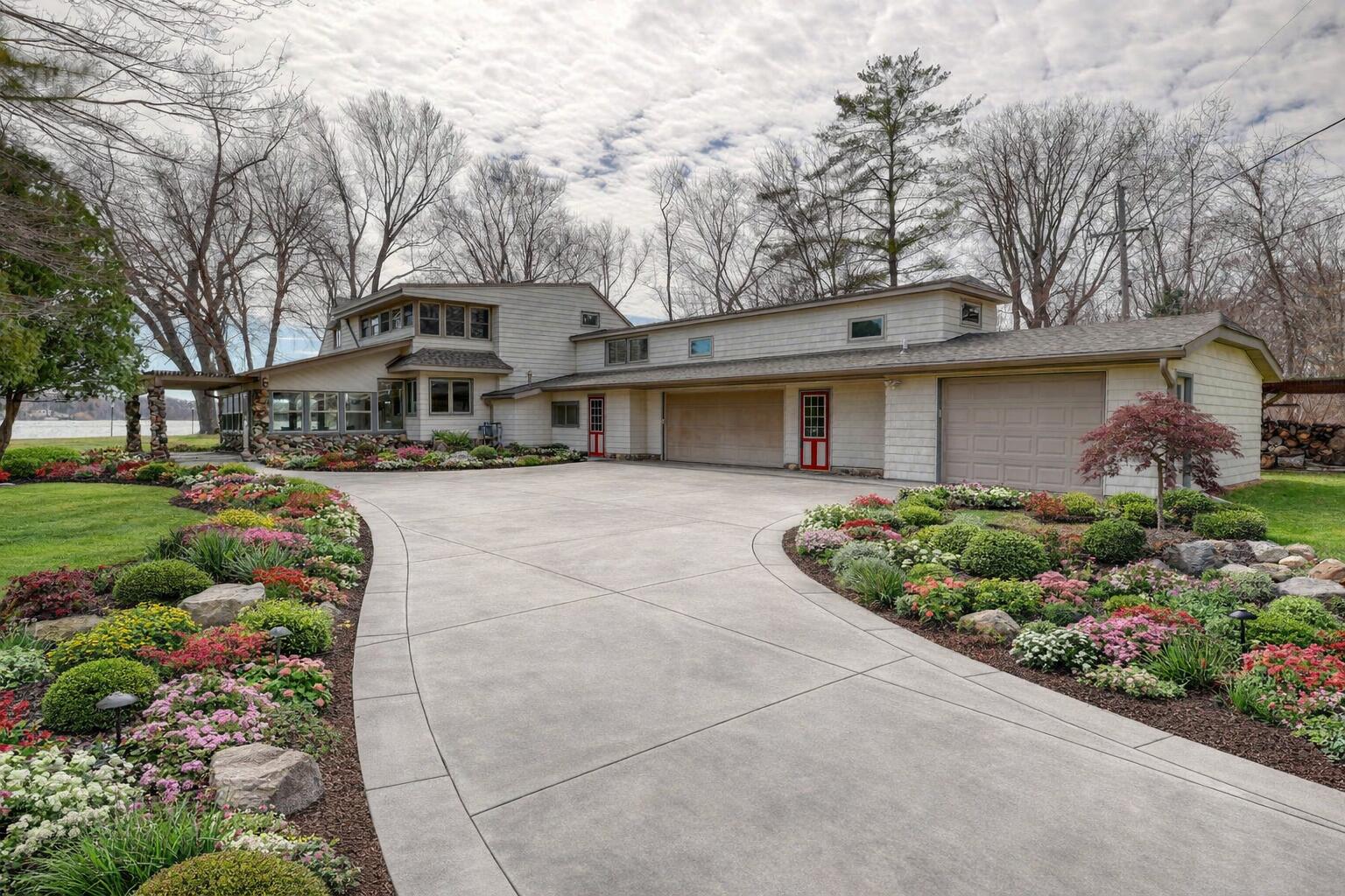37909 Valley Road Summit, WI 53066 - Photo 2 of 62 Virtually edited driveway and landscaping (see as-is photo labeled driveway