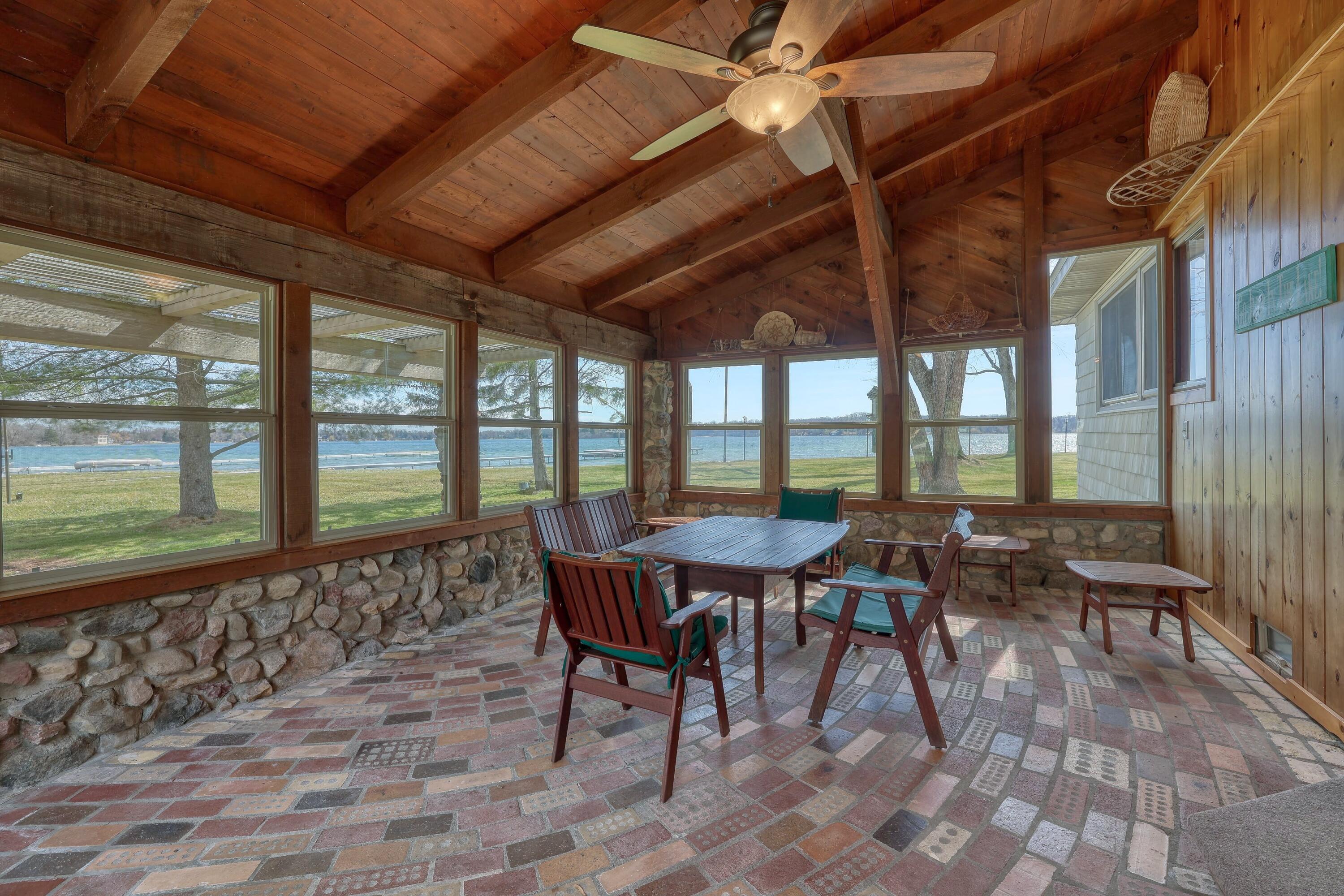 37909 Valley Road Summit, WI 53066 - Photo 21 of 62 Unique brick floor