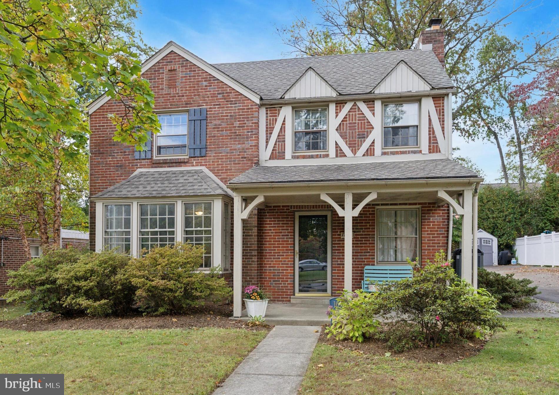 1612 Earlington Road Havertown, PA 19083 - Photo 2 of 35 front view of residential houses with a yard