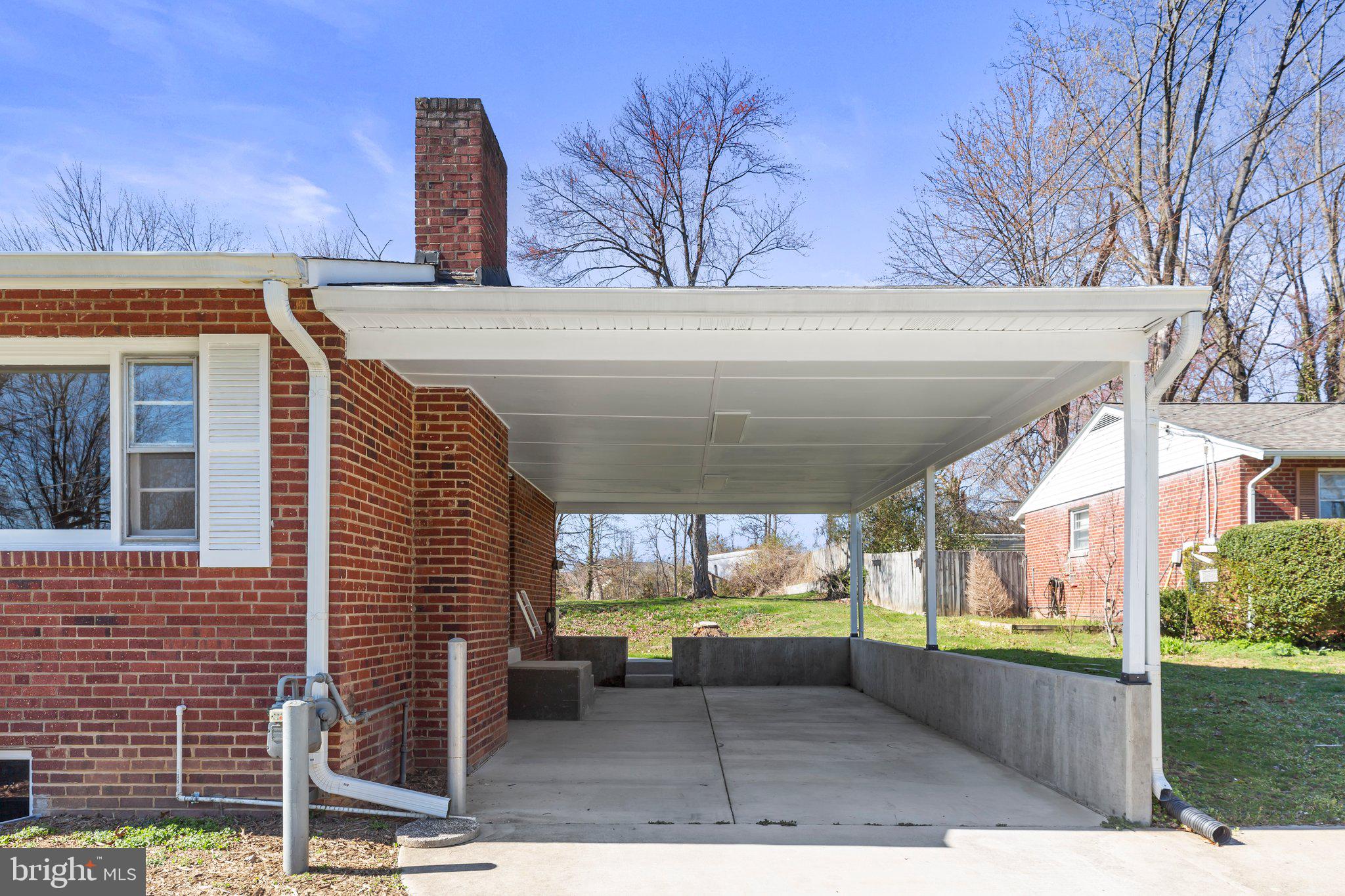 4139 Anderson Road Triangle, VA 22172 - Photo 15 of 37 Amazing carport with concrete driveway