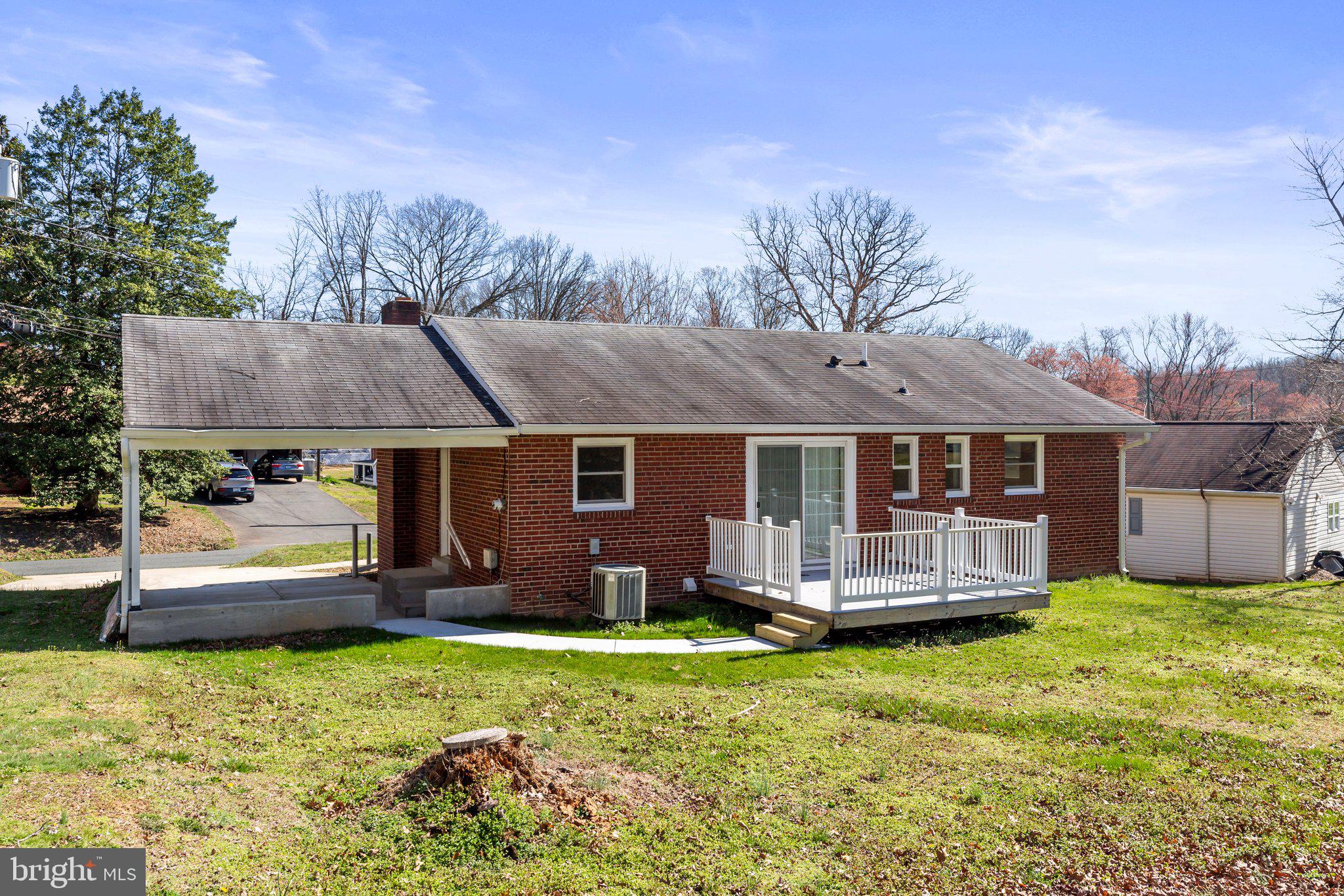 4139 Anderson Road Triangle, VA 22172 - Photo 7 of 37 View from rear
