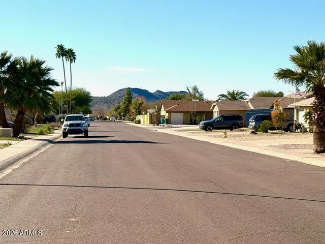a car parked on the side of the road