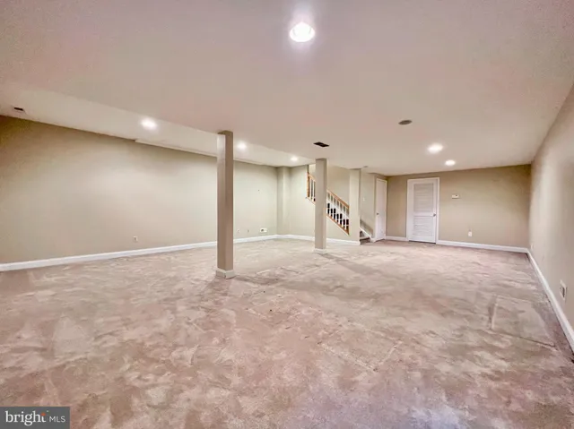 a view of empty room