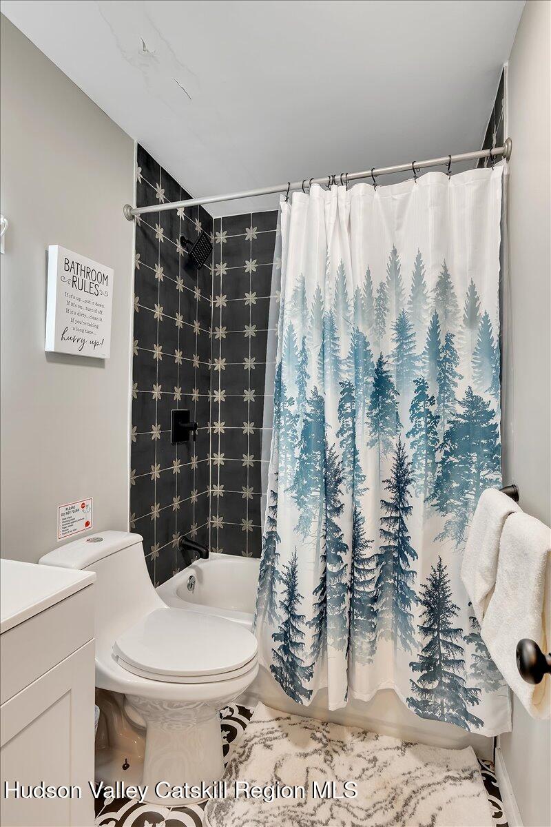 114 Ford Hill Road Hunter, NY 12442 - Photo 13 of 40 a bathroom with a toilet and shower