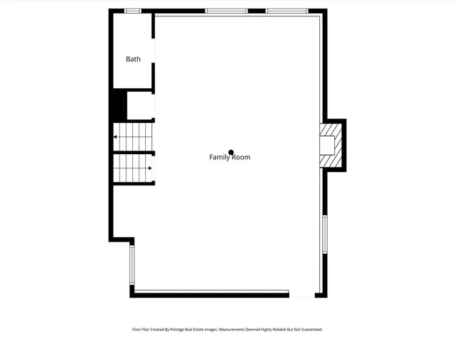 a picture of a bench in the window