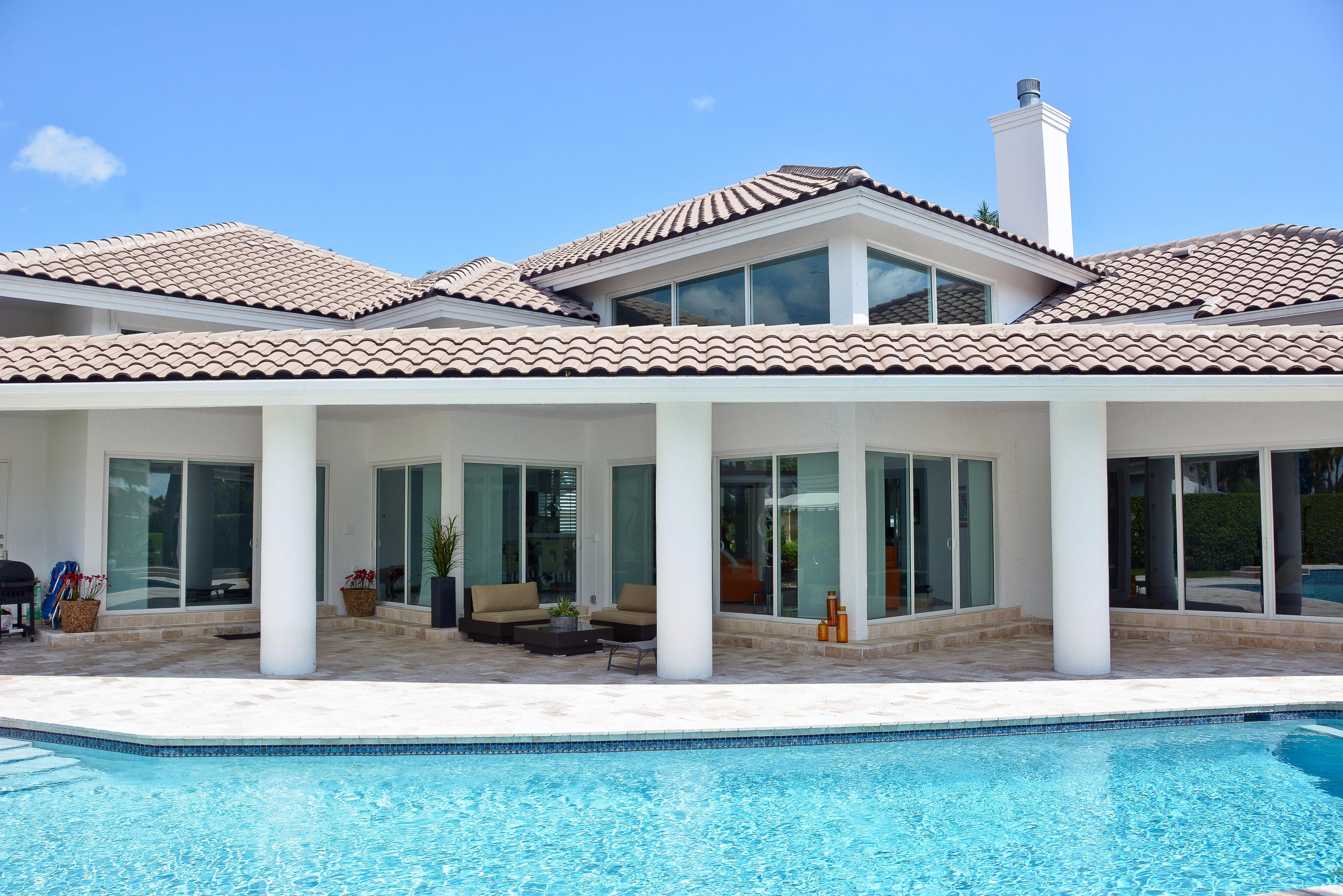 17155 Whitehaven Drive Boca Raton, FL 33496 - Photo 7 of 12 Back of home / pool