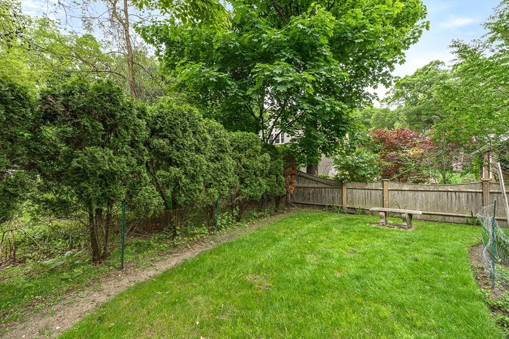 30 Rangeley Road Winchester, MA 01890 - Photo 37 of 42 a view of a backyard with a trees