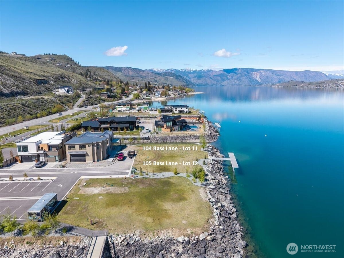 105 Bass Lane Chelan, WA 98816 - Photo 20 of 29 a swimming pool view with a lake view