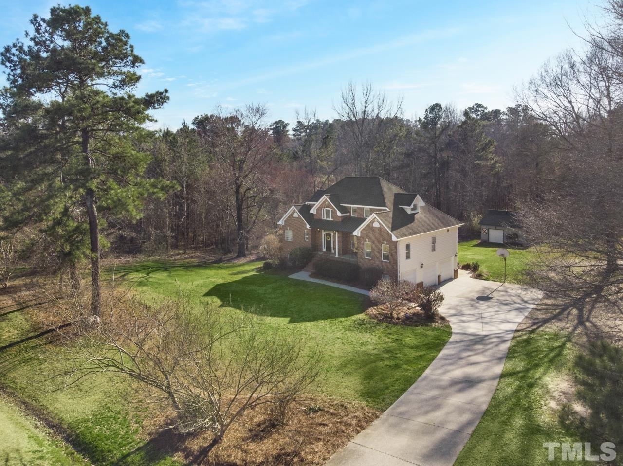 4300 Irene Way Raleigh, NC 27603 - Photo 2 of 50 a view of a back yard of the house