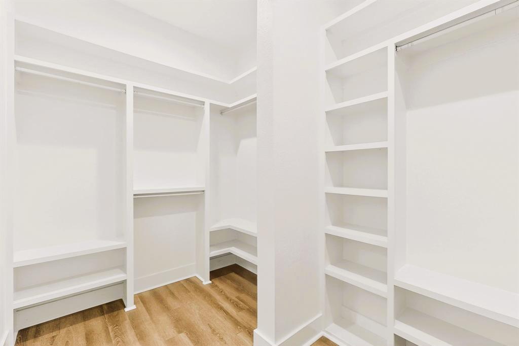 1218 Grant Street Dallas, TX 75203 - Photo 35 of 40 a view of an empty walk in closet