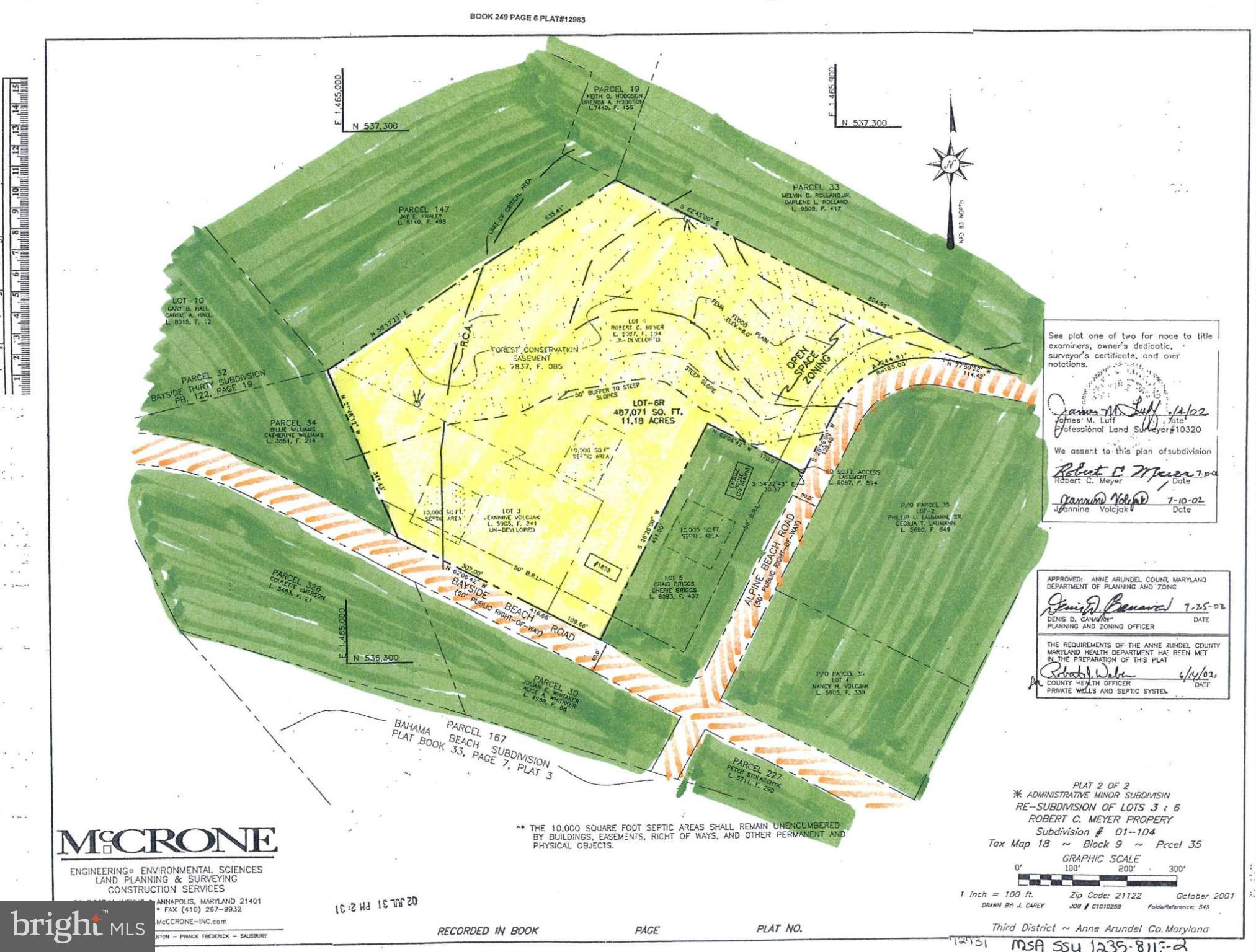 1858 Bayside Beach Road Pasadena, MD 21122 - Photo 4 of 4 Plat