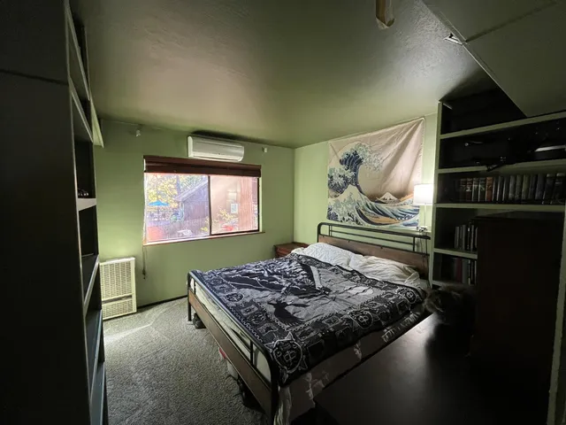 a outdoor space with furniture