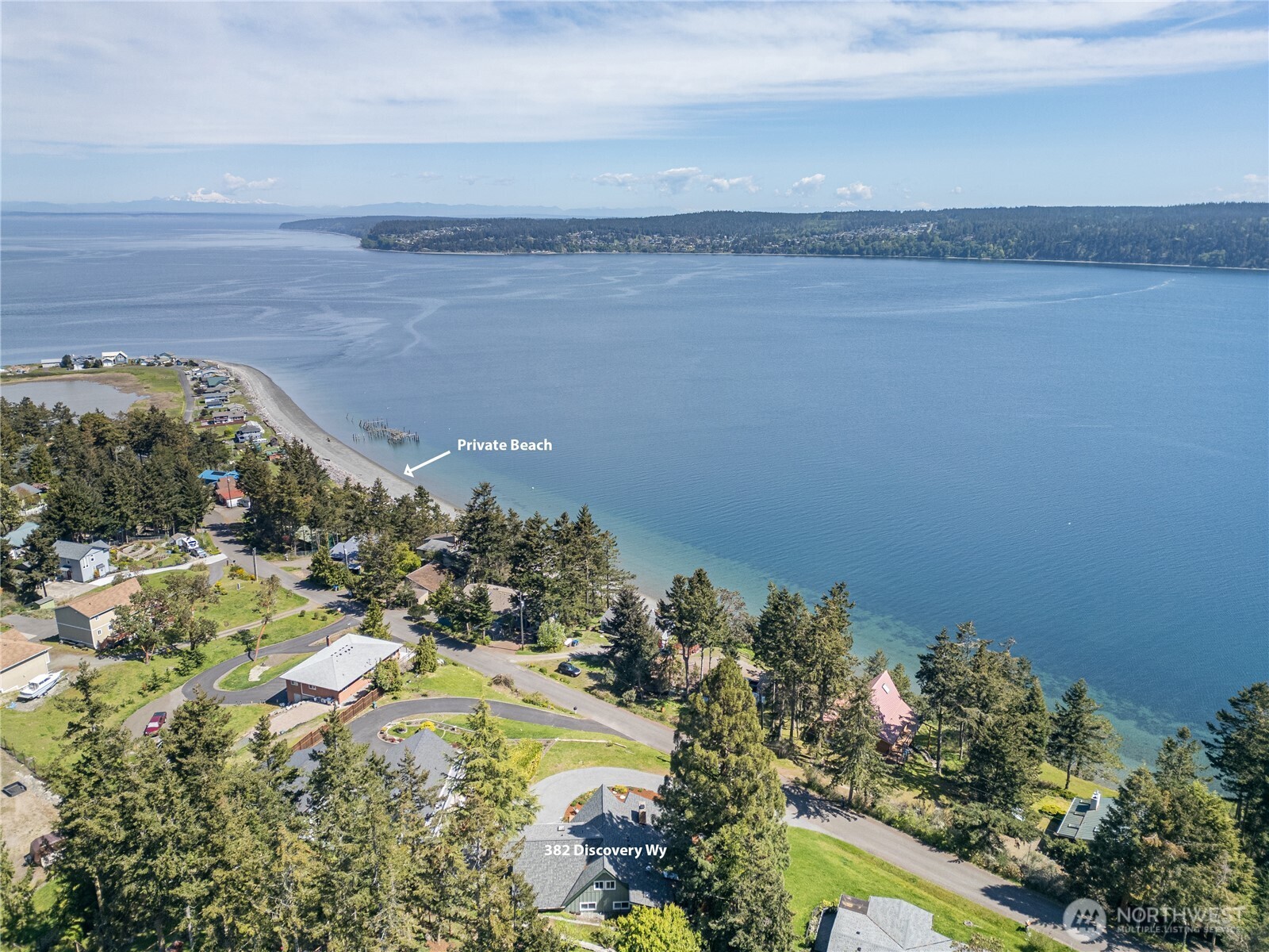 382 Discovery Way Sequim, WA 98382 - Photo 9 of 40 a view of a lake