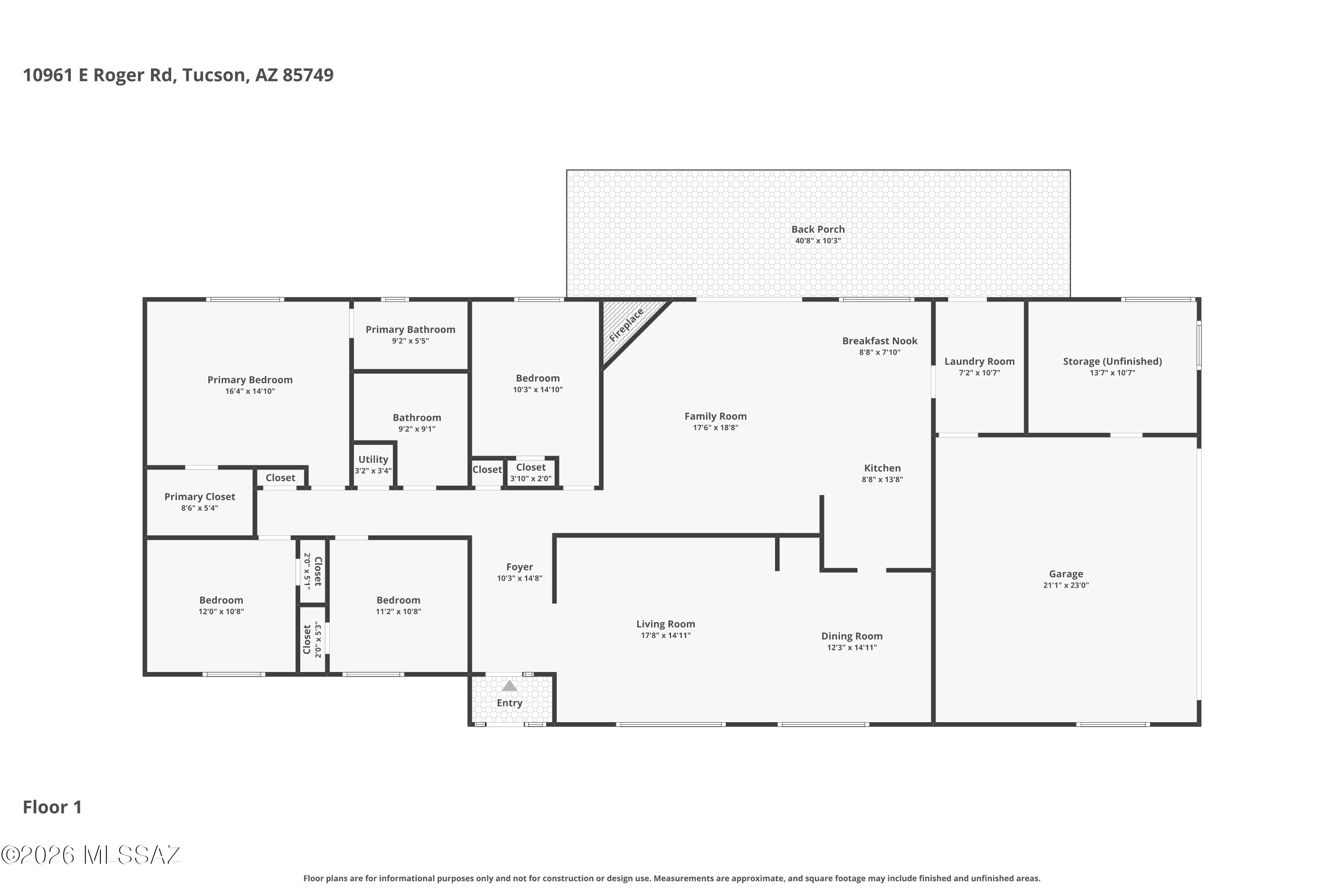 10961 East Roger Road Tucson, AZ 85749 - Photo 45 of 45