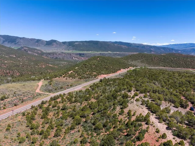a view of mountain with outdoor space