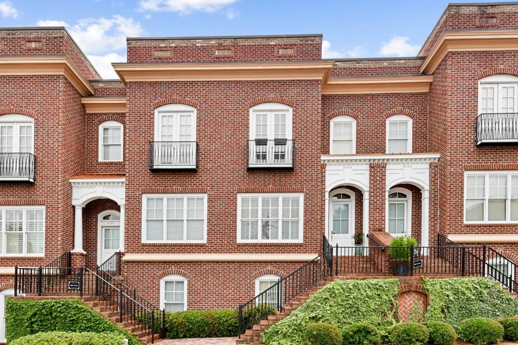 5145 Peachtree Road Atlanta, GA 30341 - Photo 1 of 1 Gorgeous All Brick Townhome Community with Metal Roof Covered Entry and Juliette Balconies