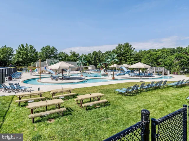 a view of outdoor space with seating