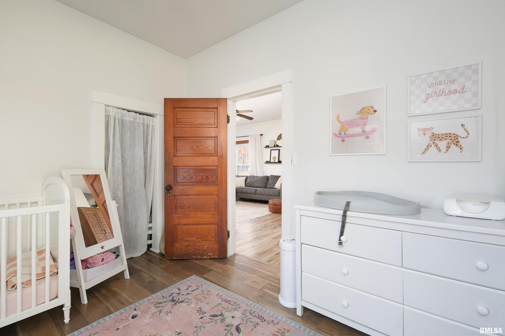 401 3rd Street Matherville, IL 61263 - Photo 12 of 32 a view of a bedroom with baby closet