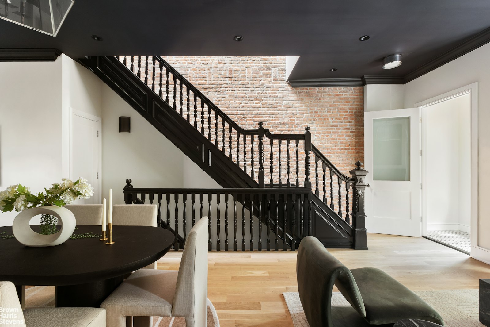 605 Decatur Street Brooklyn, NY 11233 - Photo 7 of 14 a view of a dining room with furniture and wooden floor