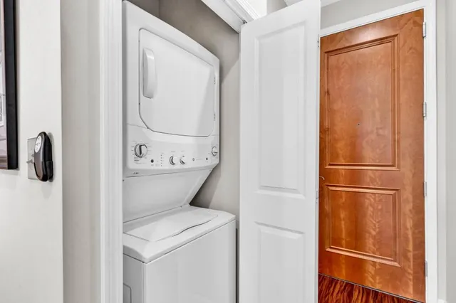 a view of city from a balcony