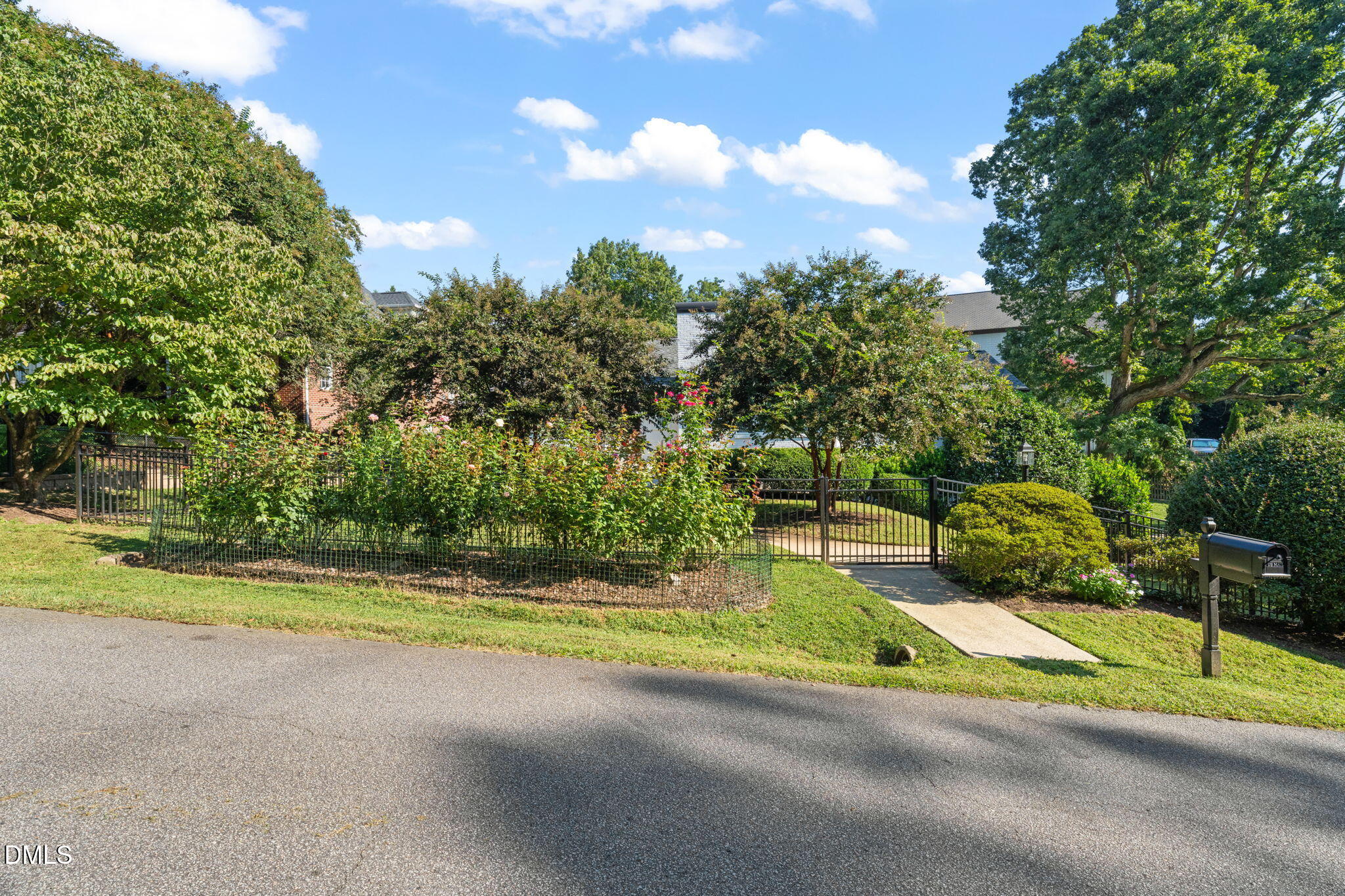 406 Chesterfield Road Raleigh, NC 27608 - Photo 15 of 25 a view of a playground with basketball court