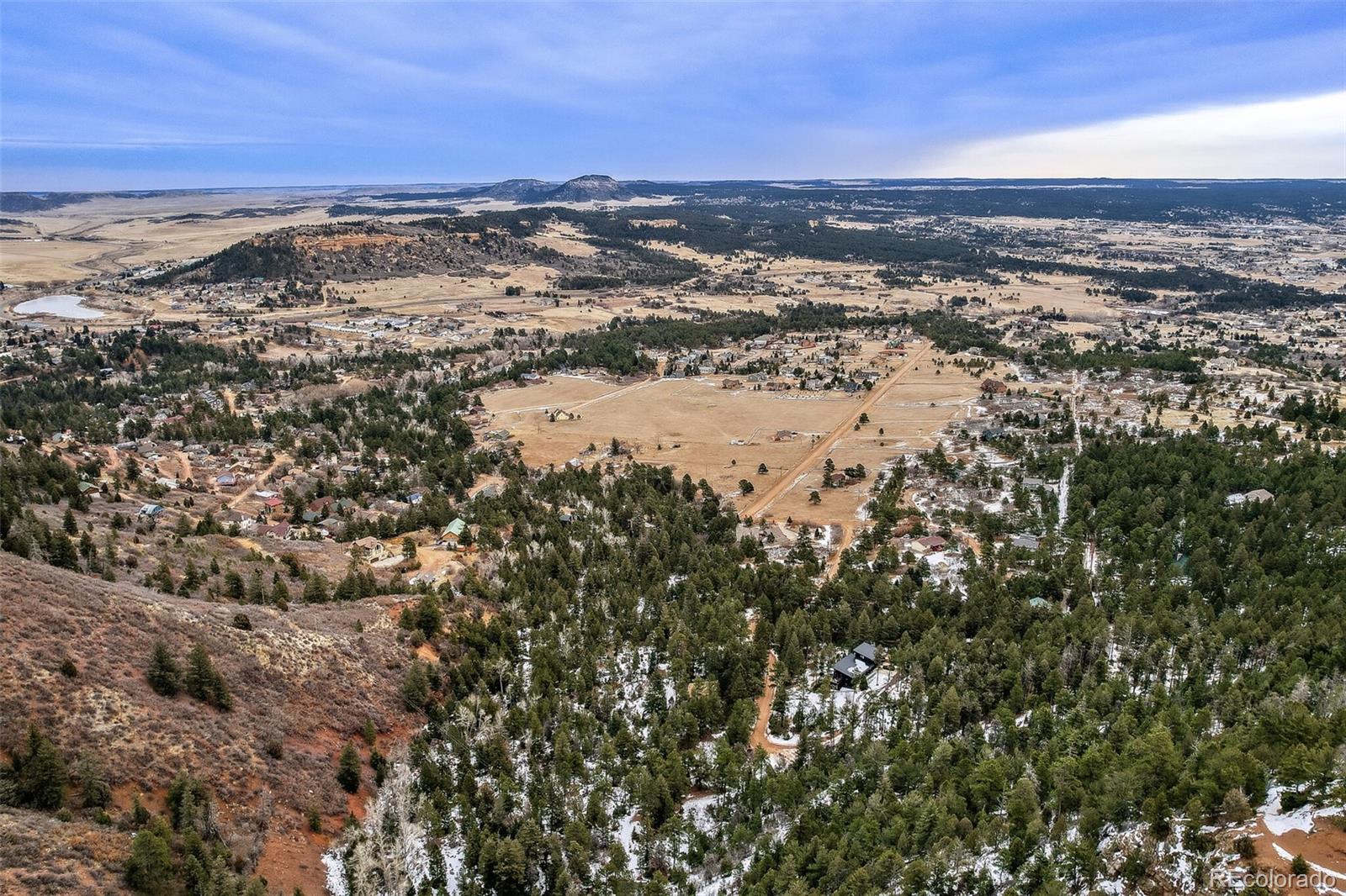 Rock Ridge Road Palmer Lake, CO 80133 - Photo 22 of 23 a view of city and ocean